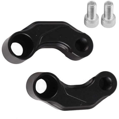 Elevadores de espejo retrovisor de aleación de aluminio CNC para motocicleta BMW R1200GS LC/ADV 2013-2018 R NineT/R1200R – Negro, par (1/5)