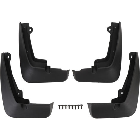 Protectores de ruedas/guardagravillas negros de alta resistencia, 4 piezas para Renault Captur 2019-2024 (1/5)