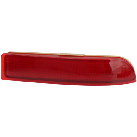 Reflector trasero de ABS rojo para Toyota RAV4 2006-2012, lado izquierdo, kit de visibilidad mejorada, resistente a la intemperie. (1/5)