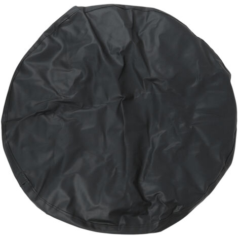 Funda impermeable de PVC para rueda de repuesto, color negro, 28 cm/72 cm de diámetro. (1/5)