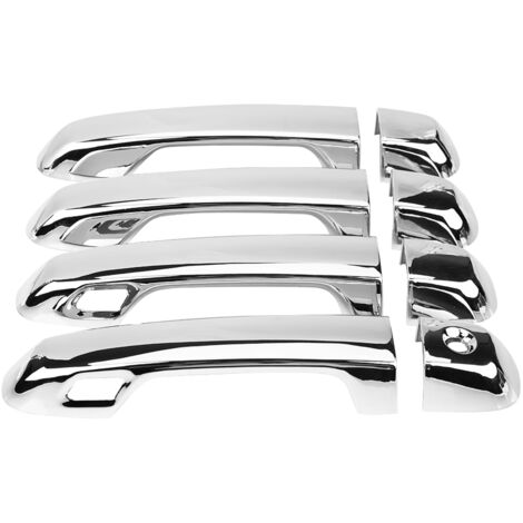 Manijas de puerta cromadas de ABS para Toyota Land Cruiser Prado 2010-2018 - 8 piezas - Precise Sets (1/5)