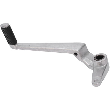 Maneta de pedal de freno trasero de aluminio plateado de alta resistencia para Ducati Monster 696 2009-2013