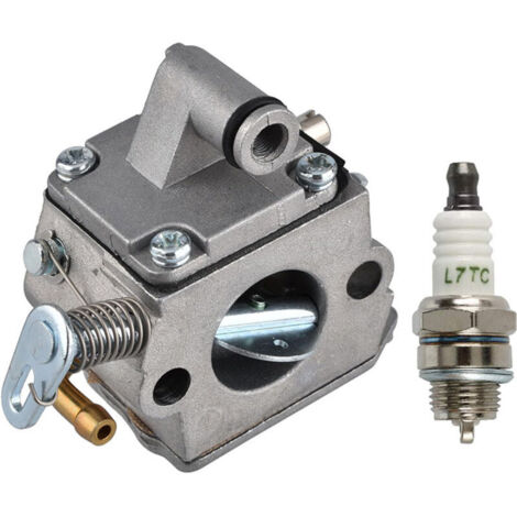 Carburador para motosierras MS170 MS180 017 018 - Compatible con ZAMA C1Q-S57 - Número de pieza 1130 120 0603 con bujía incluida - Fácil instalación (1/5)