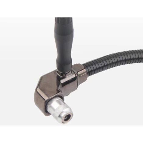 Accesorio de taladro angular de 1/4", carcasa totalmente metálica para trabajos de carpintería en espacios reducidos. (1/4)