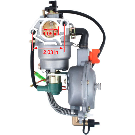Carburador GX390 GLP/GN para generador de gas natural, 188F 5KW