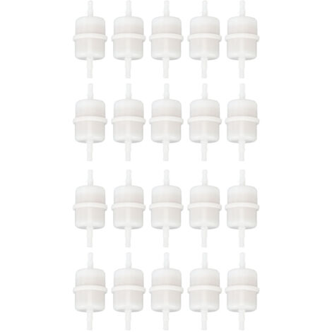 Paquete de 20 filtros de combustible para cortacésped, rendimiento estable, referencia 2405010, compatible con los modelos KOHLER CH20, CH20S, CH20QS, CH18 y CH18GS. (1/5)