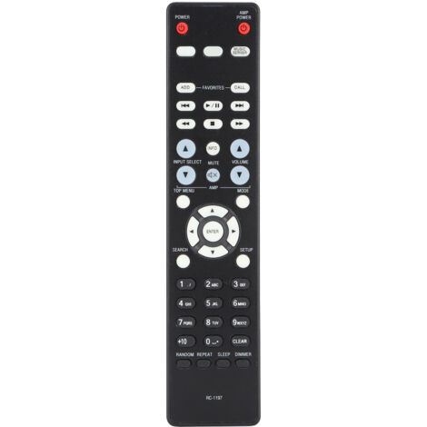 Controlador remoto para equipos Denon DNP-720AE/DNP-730AE, compatibilidad universal. (1/5)