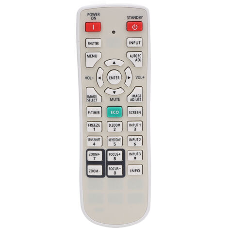 Mando para proyector N2QAYA000039 compatible con PT EX500U, EW530E, EX600E, EX500EL, EW630U, EW530EL, EW530L, EW530U, EW630 (1/5)