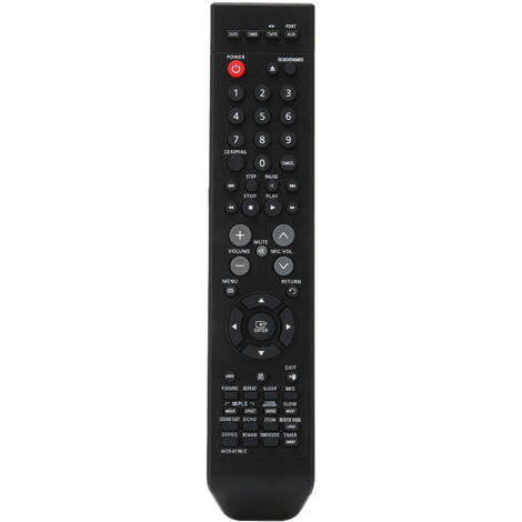 Mando a distancia para sistemas de cine en casa DVD [Tipo: Repuesto] [Modelo: AH59‑01961E Compatible] [Descripción: Controlador universal] (1/5)