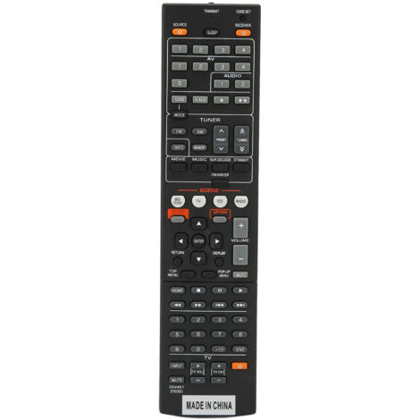 Telecomando Sustituto para Receptor AV RAV491, Compatible con Modelos YHT399U, HTR5063, RXV467, RXV367 y RXV371 (1/5)
