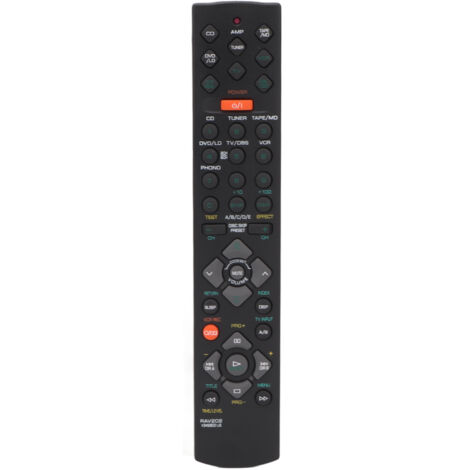 Control remoto universal RAV202 V342600 compatible para sistemas RX V395 y HTR 5130 (1/5)