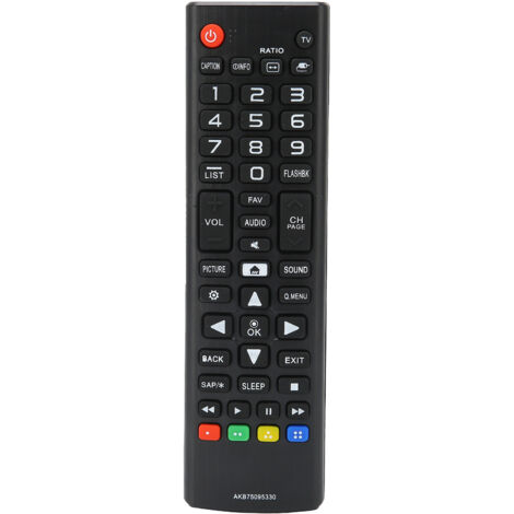 Mando a distancia AKB75095330 para televisores LG 24LH4830, 43LJ5000, 32LJ500B, 43LJ500M, 28LJ400B y 28MT42DF. (1/5)