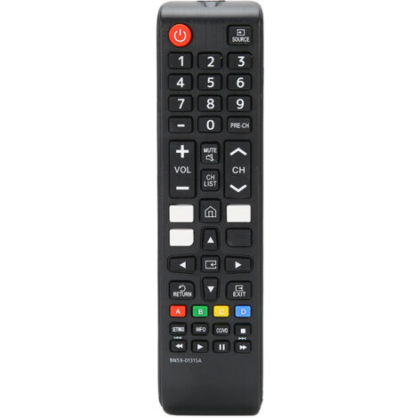 Control remoto para televisor Samsung BN59‑01315A, compatibilidad UN43RU710DFXZA (2019) (1/5)