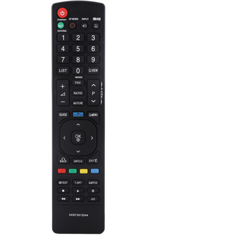 Mando a distancia universal negro AKB72915244 para televisores LG Smart LCD LED. (1/5)