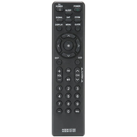Mando a distancia para televisores DTT900, DTT901, LSX300 y LSX3004DM, negro (1/5)