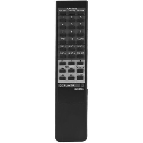 Mando de control RM D335 para CD y estéreo con funciones básicas (1/5)