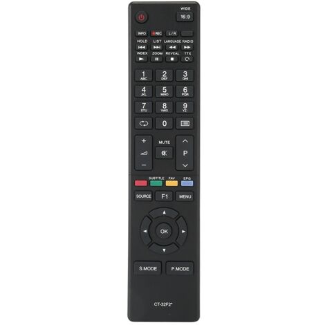 Mando a distancia universal para televisor inteligente CT32F2 (CT-32F2) (1/5)