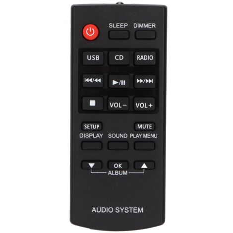 Control remoto del sistema de audio SCHC17EBK SCHC28P N2QAYC000060 (1/5)