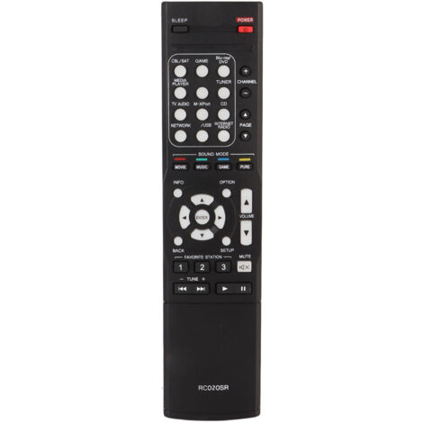 Mando a distancia RC020SR de repuesto para amplificador Marantz NR1403, NR1504, NR1505 y NR1502, diseño funcional. (1/5)