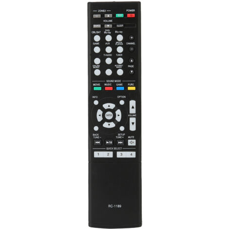 Mando para amplificadores de audio y vídeo Denon AVRS720W, AVRS700W, RC1181, AVRS710W, AVRX1100W y AVRX1200W (1/5)