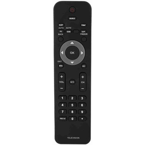 Mando a distancia para televisores PHILIPS con alta sensibilidad, respuesta rápida y alcance superior a 8 metros. (1/5)