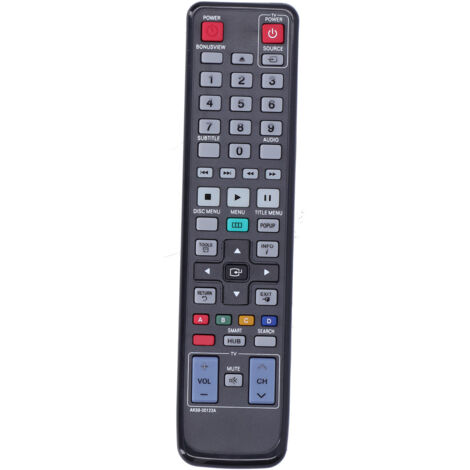 Mando a distancia AK5900123A para televisores Blu-ray Samsung BDD5490, BDD5500C y BDD6100C. (1/5)