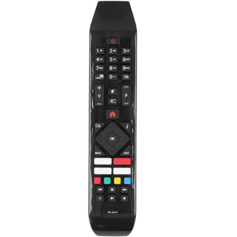 Mando a distancia universal RC43141 para televisores Hitachi 24hb21t65u/32hb26t61ua/43hb26t72u/43hk25t74u (1/5)