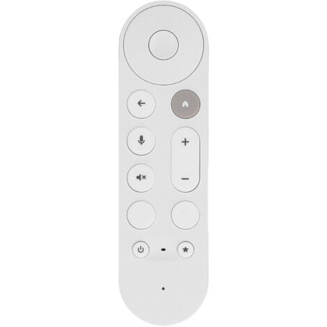 Mando de voz compatible con Google TV Streamer 4K, respuesta rápida y sustitución, blanco (1/5)