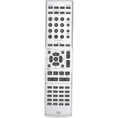 Mando de reemplazo RAX25 WV50040 para receptor de audio, compatible con modelos RS500, RS700, RS500BL, RS700BL. (1/5)