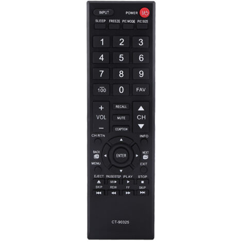 Mando CT-90325 para Toshiba Smart TV, negro y elegante (1/5)