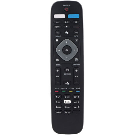 Mando a distancia 4K UHD Philips NH500UP/NH500UW para televisor, control remoto de repuesto universal (1/5)