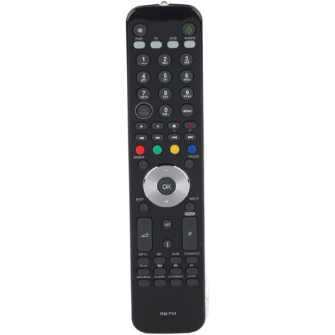 Control remoto universal para televisor con sistema de aprendizaje y codificación automática. (1/5)