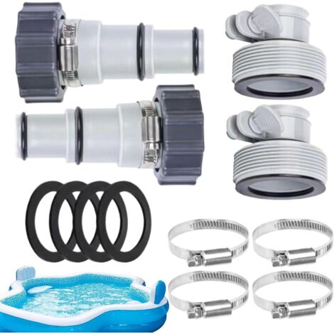 1.25 to 1.5 Inch Pool Hose Fitting Hose Connector (1/5)