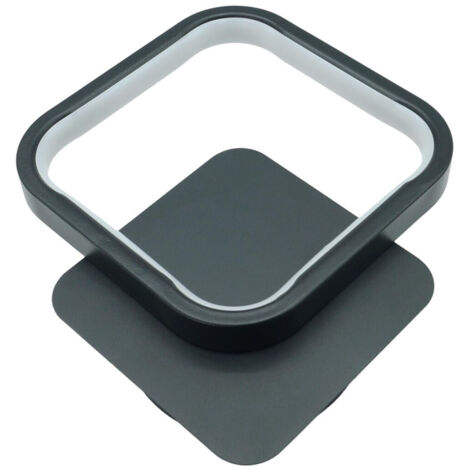 Applique murale noire LED 14W 4000K 1200lm Clover