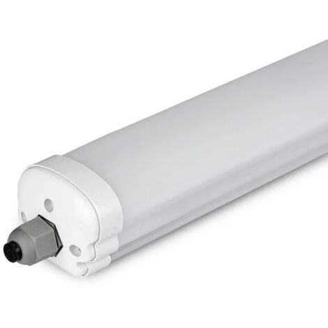 V-Tac – Plafonnier LED étanche 36W – Indice de protection IP65 – Longueur 120 cm – Lumière blanche naturelle 120 lm/W – Pour espaces humides