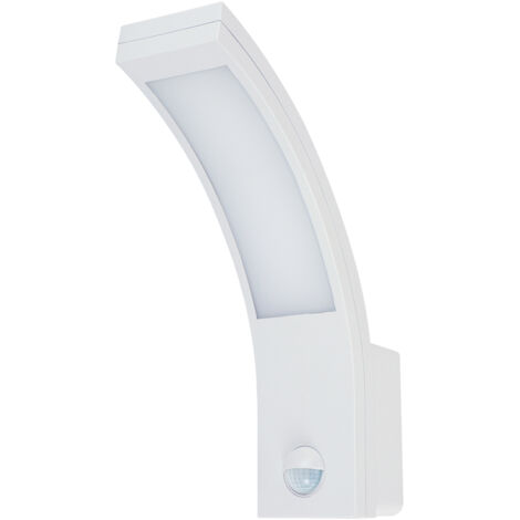 Applique d'extérieur avec détecteur de mouvement SONET LED S 10W 4100K IP54 blanc (1/2)