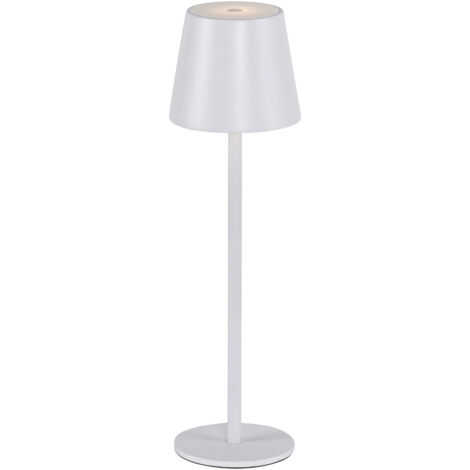 Lampe table extérieur portable blanche tactile IP54 LED3W Leuchten (1/5)