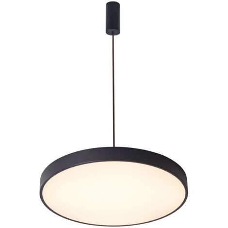 Italux Orbital - Suspension LED Moderne Noir, Blanc Chaud 3000K 3600lm (1/3)