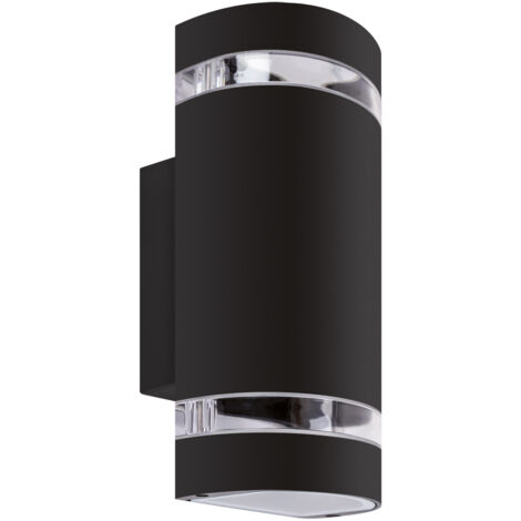 Applique de jardin d'extérieur BRUNO 2xGU10 C IP54 noire (1/2)