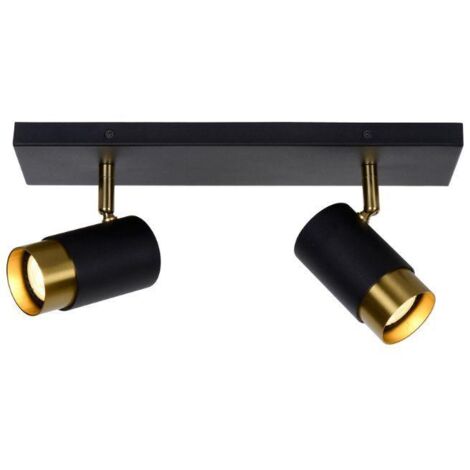 FLORIS Spot plafond-Noir (1/2)