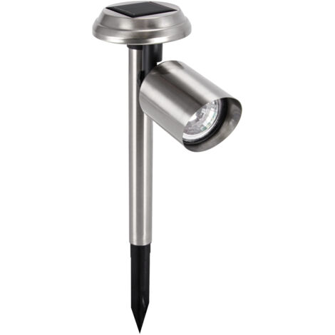 Lampe solaire de jardin ZLATAN 0,18W 6500K chrome (1/2)