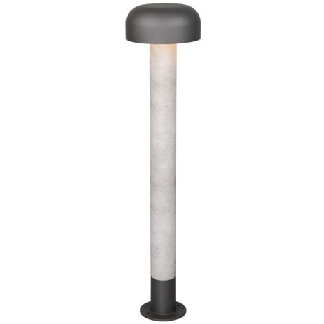 Lampadaire de jardin lampadaire lampadaire aluminium béton coloré IP54 H 84,5 cm (1/3)