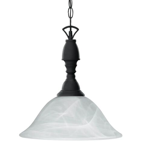 Suspension COUNTRY cuivre patiné verre Ø33,5 E27 RL (1/4)