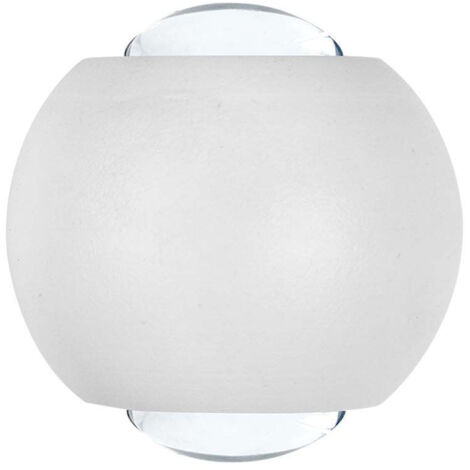 Applique murale LED sphérique V-TAC 2 W à double faisceau, blanc chaud, IP54 (1/5)