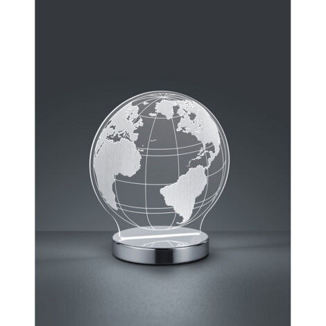 Lampe de table LED RON argent 7W CCT IP20 RL R52481106 (1/5)