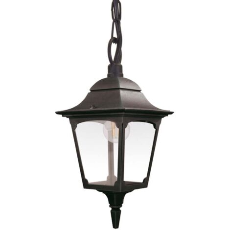 Lampe suspendue lumière extérieure suspension plafonnier balcon lumière aluminium D 20,5 cm