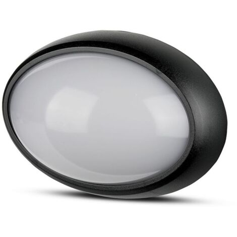 Plafoniera led 8w oval black light warm 3000k 1267 vt-8014 (1/5)
