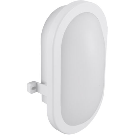 Plafonnier LED hermétique TANGO L 12W 4000K IP65 blanc (1/2)