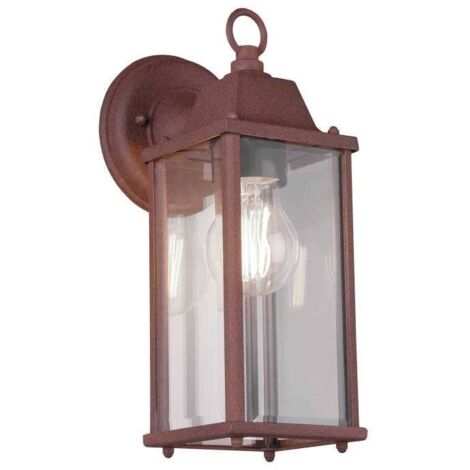 Applique extérieure OLONA cuivre alu Trio E27 IP23