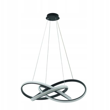 LAMPE DE PLAFOND ANNEAU LUSTRE LED 51W (1/5)